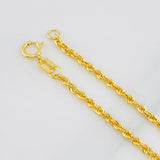 Pulso Lazo 0.8g / 7 in / 1.9mm Oro Amarillo 18K