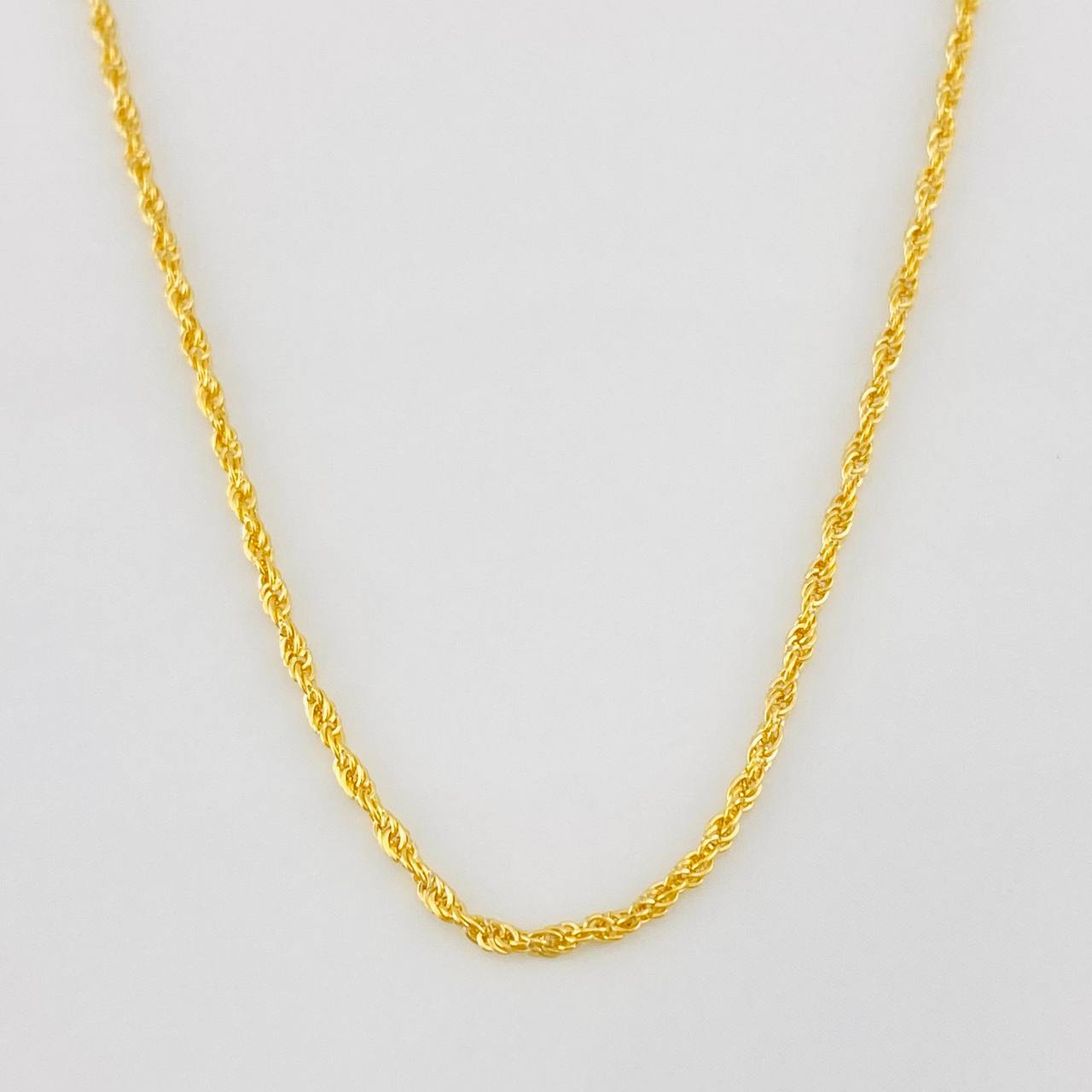 Cadena Lazo 0.85g / 18 in / 1.2mm Oro Amarillo 18K