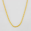 Cadena Lazo 0.9g / 20 in / 1.2mm Oro Amarillo 18K