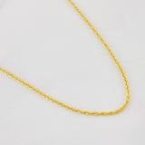Cadena Lazo 0.85g / 18 in / 1.2mm Oro Amarillo 18K