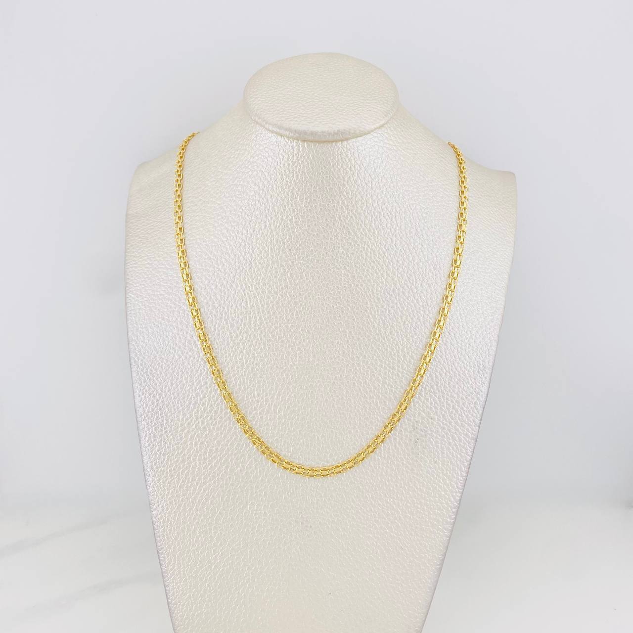 Cadena China 5.75g / 24 in / 3.2mm Oro Amarillo 18K
