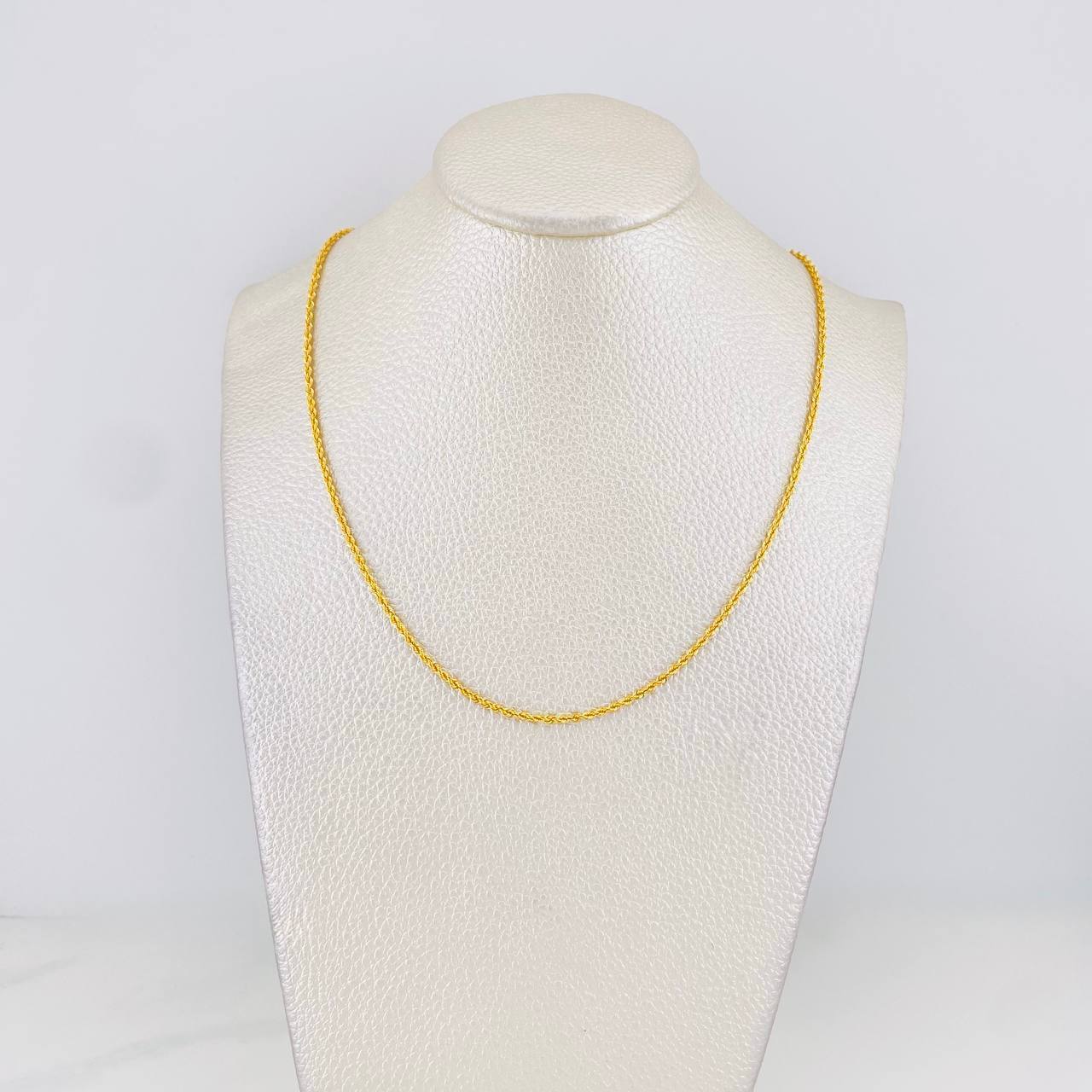 Cadena Lazo 2.65g / 18 in / 2.2mm Oro Amarillo 18K