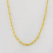 Cadena Aro Seguido Diamantada 1.85g / 22 in / 2.4mm Oro Amarillo 18K