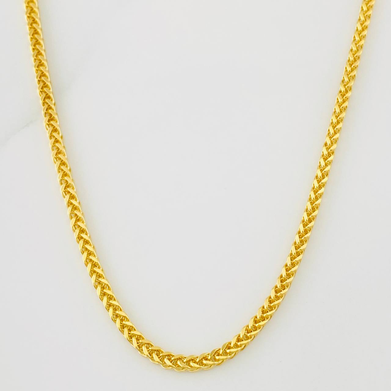 Franco Chain 6.75g / 24 in / 2mm 18K Yellow Gold