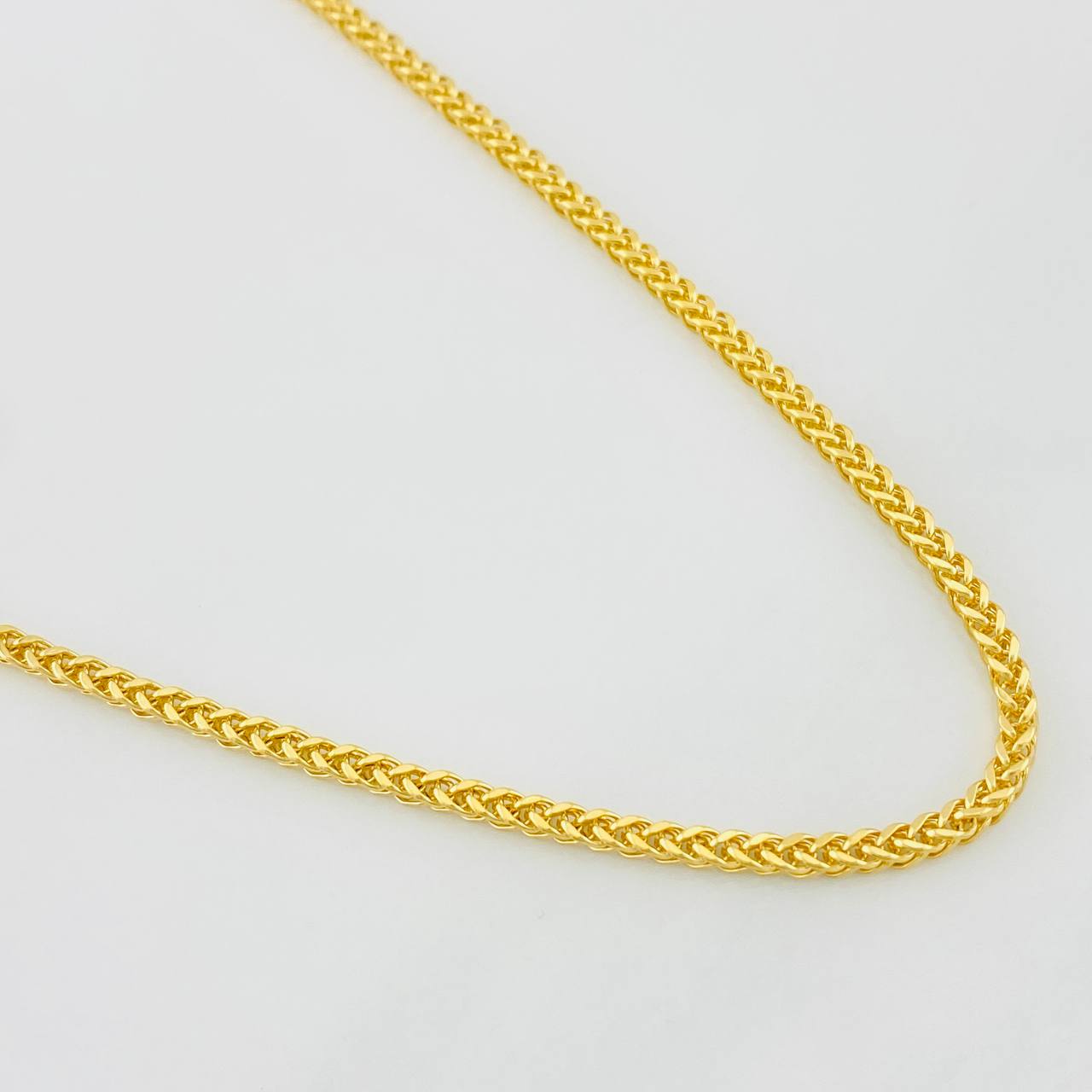 Franco Chain 6.75g / 24 in / 2mm 18K Yellow Gold