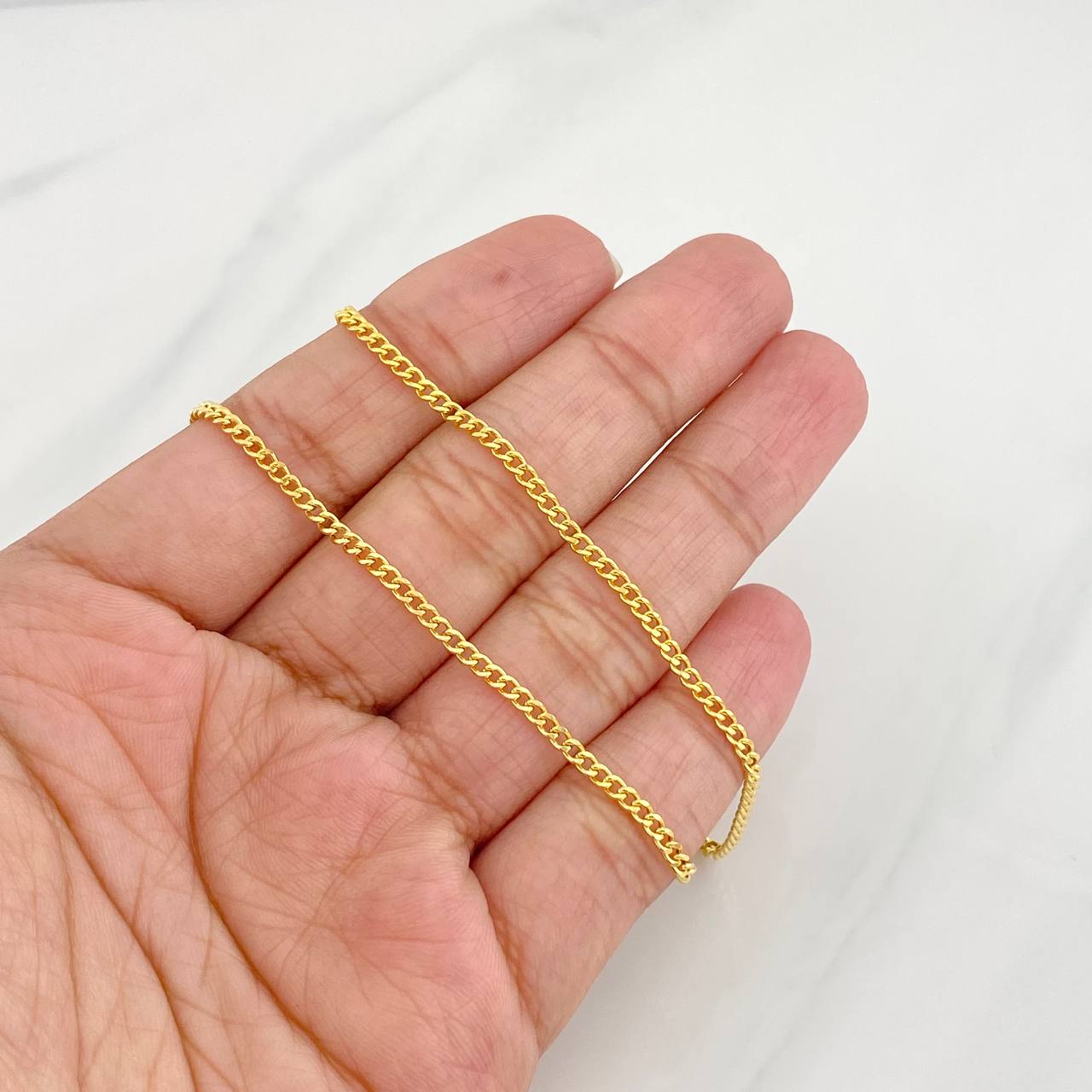 Cuban Links 4.05g / 24 in / 2.1mm Yellow Gold 18K
