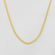 Cadena Cubana 2g / 18 in / 1.7mm Oro Amarillo 18K