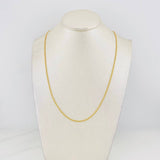 Cadena Cubana 2g / 18 in / 1.7mm Oro Amarillo 18K