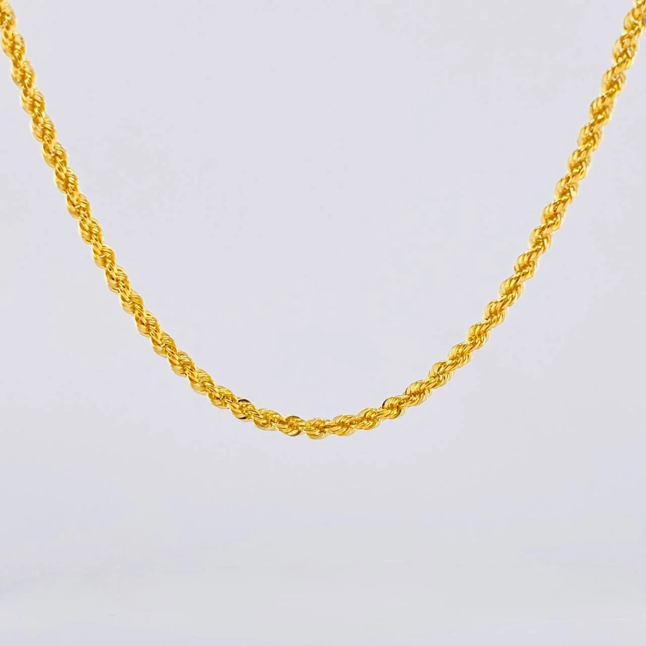 Cadena Lazo 2.7g / 18 in / 2mm Oro Amarillo 18K