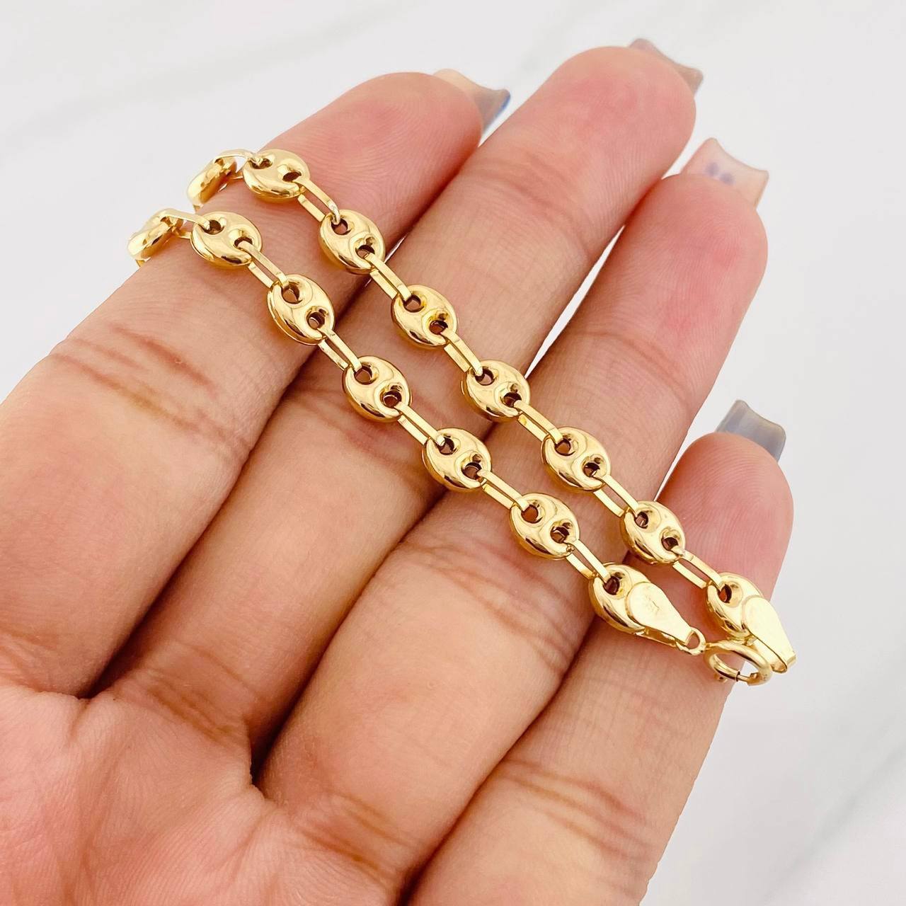 Pulso GC 3.7g / 7 in / 5.4mm Oro Amarillo 18K