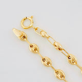 Anklet GC 2.65g / 9 3/4 in / 3.3mm Yellow Gold 18K