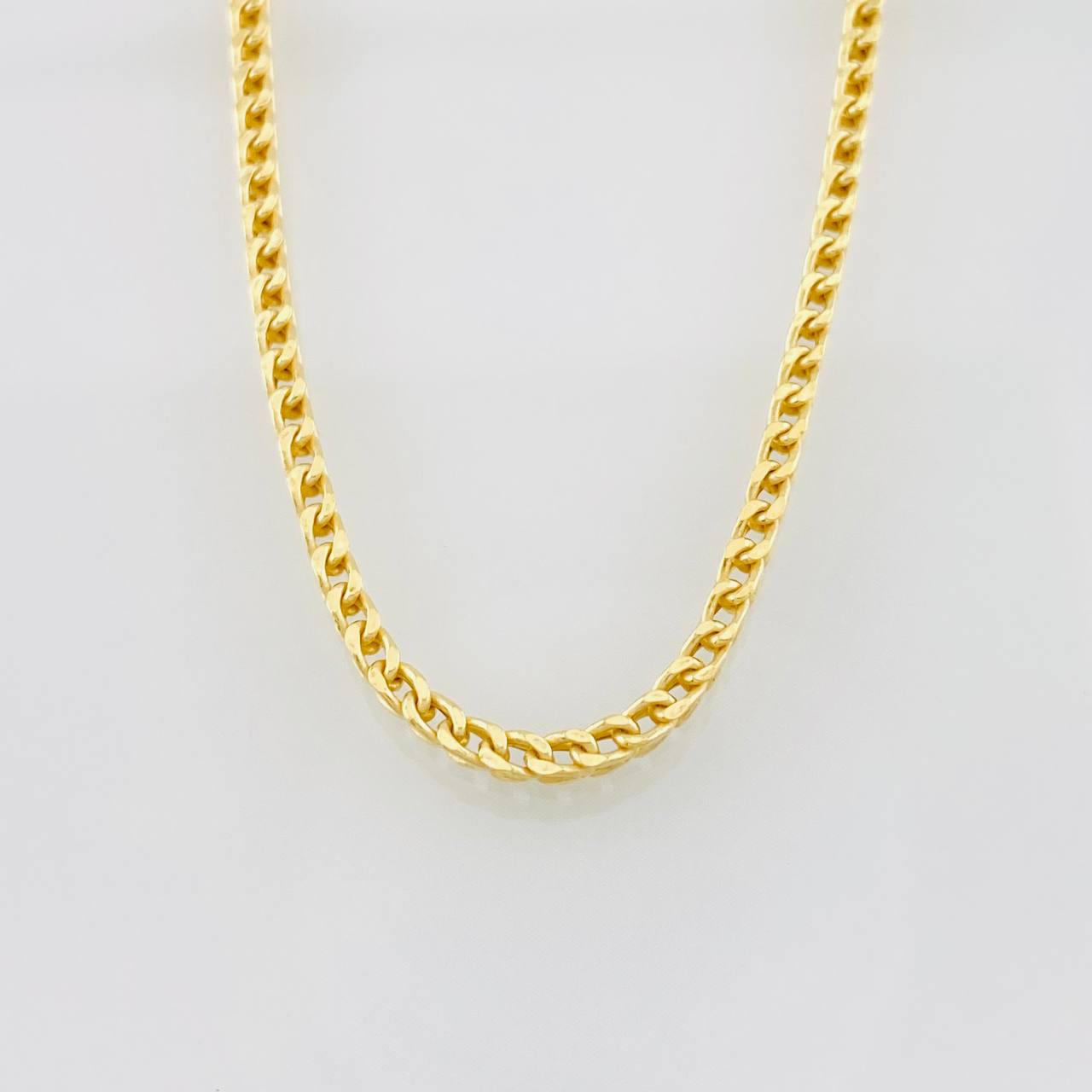 Cadena Franco 7.7g / 24 in / 1.95mm Oro Amarillo 18K