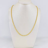 Cadena Franco 7.7g / 24 in / 1.95mm Oro Amarillo 18K