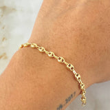 Bracelet GC 2.75gr / 7.9in / 18K Gold ©