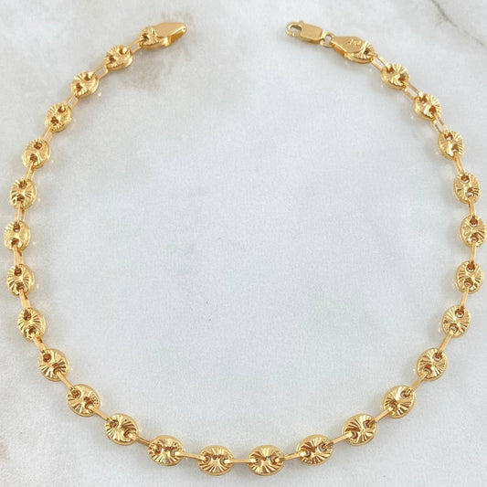 GC Anklet 5.8gr / 24.5cm / 18K Gold ©