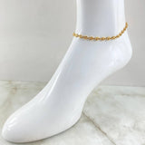 GC Anklet 5.8gr / 24.5cm / 18K Gold ©