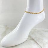 GC Anklet 4.2gr / 25.5cm / 10.0in / 18K Gold ©