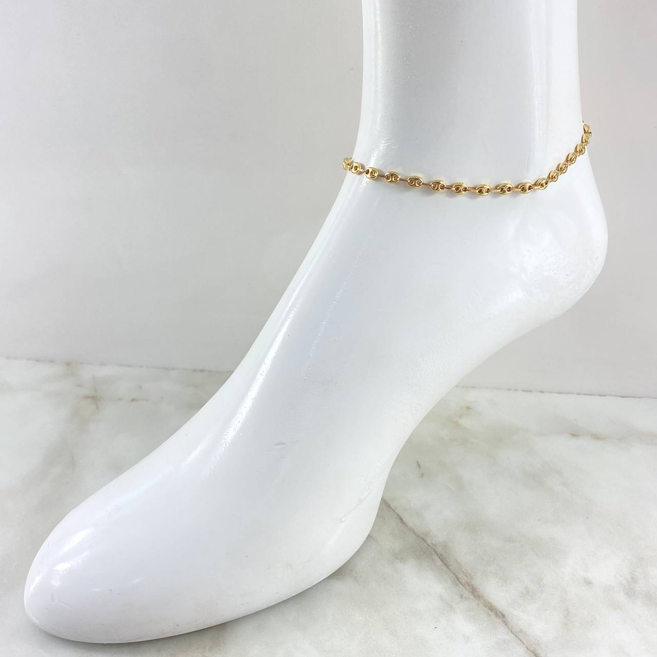 GC Anklet 3.55gr / 25cm / 9.8in / 18K Gold ©