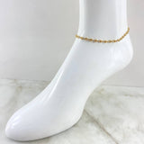 GC Anklet 3.55gr / 25cm / 9.8in / 18K Gold ©