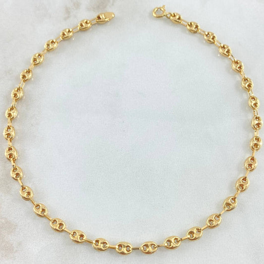 Tobillera GC 3.4gr / 25.5cm / Oro 18K
