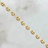 Tobillera GC 3.4gr / 25.5cm / Oro 18K