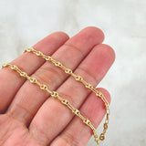 GC Chain 4.3gr / 17.7in / 18K Gold ©