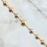 Miraculous Virgin Rosary 48.6gr / 25.6in / 18K Gold ©