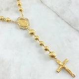 Miraculous Virgin Rosary 48.6gr / 25.6in / 18K Gold ©