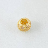 Herraje Bola De Fuego 0.85gr / Oro Amarillo 18K
