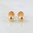 Topos Bola 0.55gr / Oro Rosa 18K