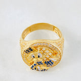 Anillo Pato 12.2gr / T11 / Oro Amarillo 18K ©