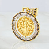 Dije San Benito 8.35gr / 1 1/2 in / Oro Amarillo 18K