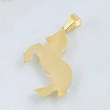 Dije Caballo 1.95gr / 1 1/2 in / Oro Amarillo 18K ©