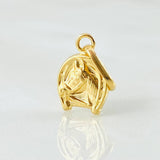 Dije Herradura Caballo 0.65gr / 3/4 in / Oro Amarillo 18K ©