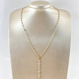 Rosario Virgen Milagrosa 5.8gr / 19 3/4 in / 3mm - 4mm Tres Oros +4 18K *