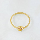 Owl Ring 1.55gr / Size 7 1/4 / 18K Gold