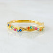 Interlaced Ring 1.8gr / Size 7 1/4 / 18K Gold