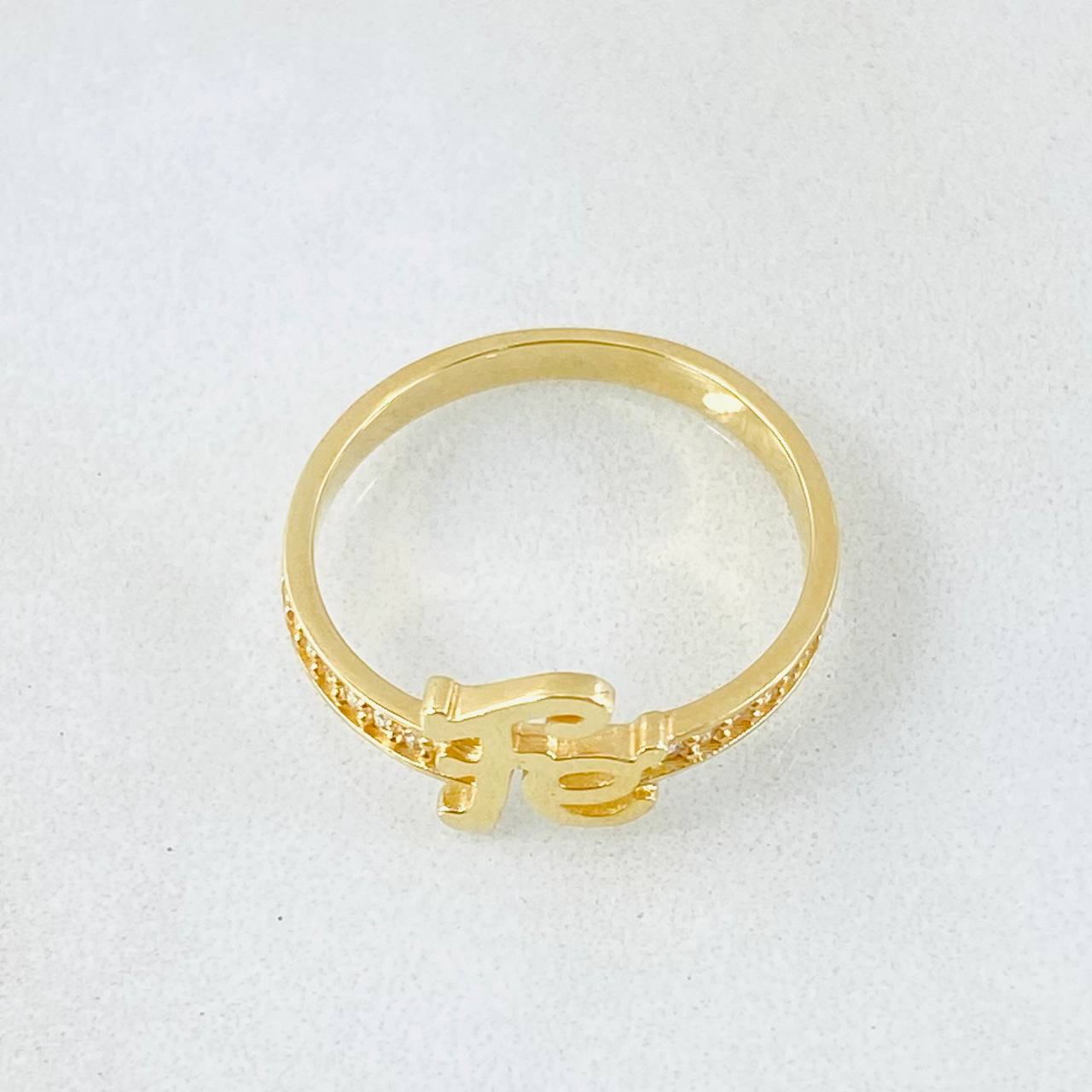 Anillo Fe 1.9gr / T5 1/4 / Oro Amarillo 18K *