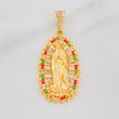 Dije Virgen Guadalupe 8.2g / 1 3/4 in Oro Amarillo 18K
