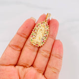 Dije Virgen Guadalupe 8.2g / 1 3/4 in Oro Amarillo 18K