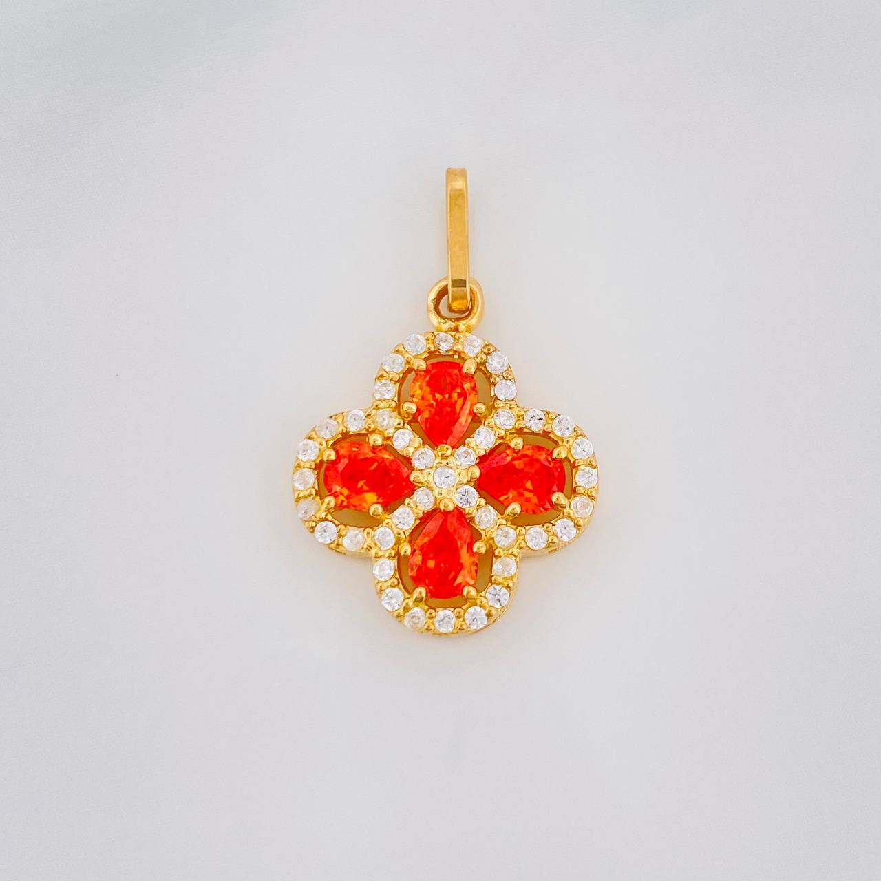 Dije Trebol 1.75g / 1 in Oro Amarillo 18K