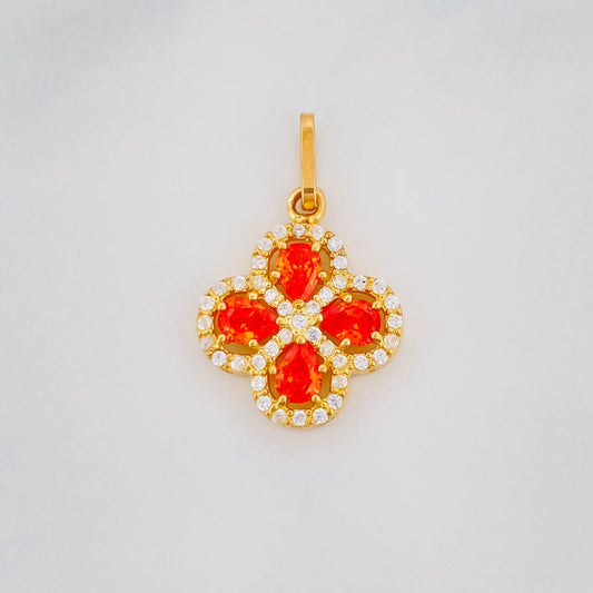 Dije Trebol 1.75g / 1 in Oro Amarillo 18K