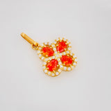 Dije Trebol 1.75g / 1 in Oro Amarillo 18K