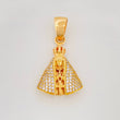 Dije Virgen Maria 3.2g / 1 1/4 in Oro Amarillo 18K