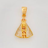 Dije Virgen Maria 3.2g / 1 1/4 in Oro Amarillo 18K