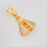 Dije Virgen Maria 3.3g / 1 1/4 in Oro Amarillo 18K
