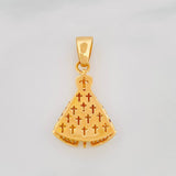 Dije Virgen Maria 3.3g / 1 1/4 in Oro Amarillo 18K
