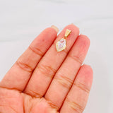 Dije Lagrima Marquesa 1.5g / 3/4 in Oro Amarillo 18K