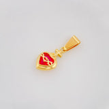 Dije Sagrado Corazón de Jesús 1.45g / 3/4 in Oro Amarillo 18K