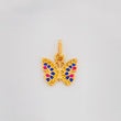 Dije Mariposa 1.2g / 3/4 in Oro Amarillo 18K